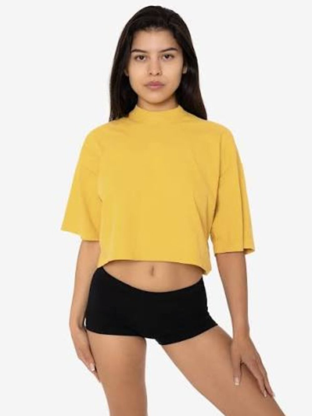 Los Angeles Apparel oversized crop tee